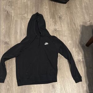 Nike Black Sweater with Iconic Swoosh